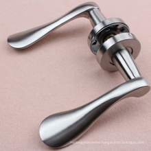 SilverType Satin Hollow Fancy Door Handle for Steel & Wooden Doors